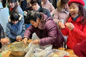 弘扬节日文化，融洽邻里关系！苏州相城黄桥街道开展“冬意暖心 幸福包饺子”活动图片