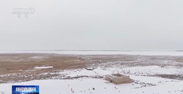 视频丨沙雪泉苇交织 敦煌绝美“大漠雪韵图”出片了