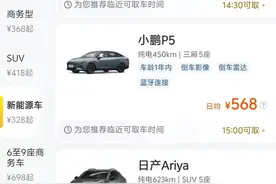 日租价格数百元，租车爆了！图片