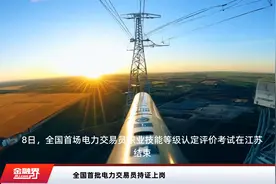 全国首批电力交易员持证上岗视频封面