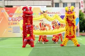“夺冠静安”2024年学生阳光体育大联赛“彭四”杯舞龙舞狮比赛举行图片