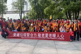 党建引领聚合力，敬老爱老暖人心  这两条敬老爱老文明公交线到敬老院开展共建活动图片