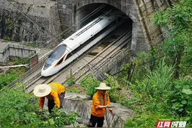沪昆动脉·湖湘跃动丨沪昆高铁守护者：铁脚板下的忠诚与青春图片