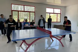 潍坊昌乐和美乡村第一届乒乓球赛举办图片
