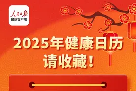 2025健康日历来了！赶快收藏图片