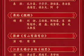 总台元宵晚会节目单来了！图片