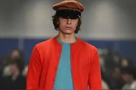 （外代二线）米兰男装周——普拉达品牌时装秀(3)图片