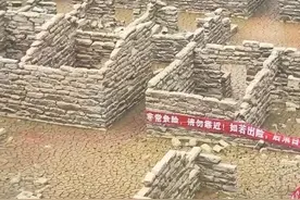 水库枯竭后惊现“古村落遗址”？当地回应：危险！别去！图片