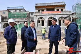 刘玉平在乡宁县调研指导重点工程项目建设工作图片
