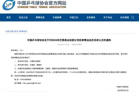 国乒巴黎奥运混双、男单参赛名单公布 樊振东王楚钦出战单打图片