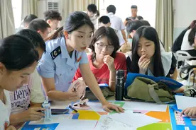 沙盘模拟涉税事！惠州税务部门走进高校宣传就业创业税收知识图片