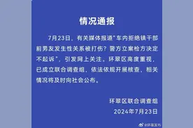 “女子称拒绝镇干部前男友发生性关系被打伤，检方不起诉”，当地通报图片