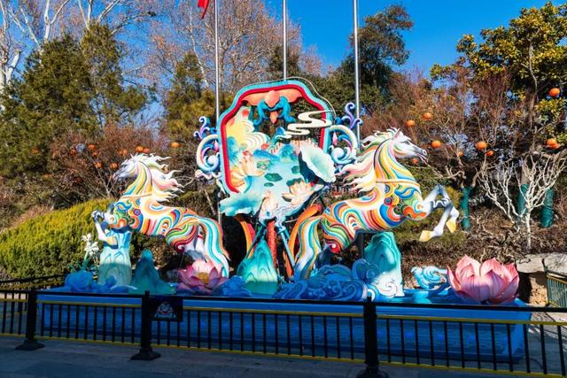 加载进度40%！济南市第45届天下第一泉迎春花灯会蓄势待发