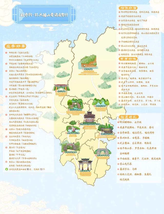 暖身又暖心！8条自驾线路带你在广西反向过冬→