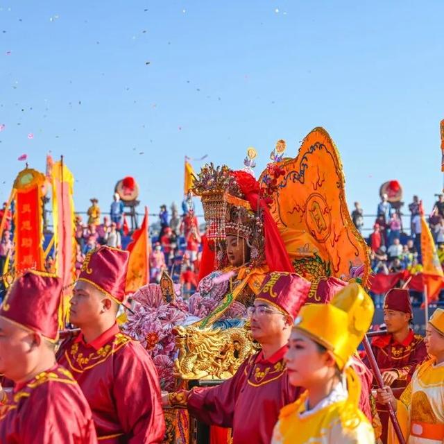 三天两夜！妈祖金身绕境巡安湄洲岛，四大核心点位抢先看→