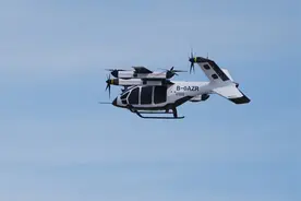 沃飞长空AE200电动垂直起降航空器成功完成二阶段试飞图片