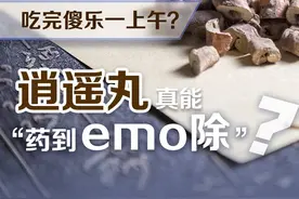 一图了然 ｜ 吃完傻乐一上午？逍遥丸真能“药到emo除”？图片