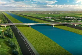 济商高速东鱼河特大桥桩基施工全面完成图片