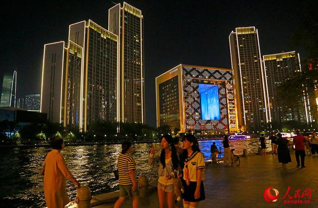 津门海河：盛装迎宾朋