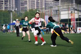 全国青少年U系列腰旗橄榄球系列赛(武汉站)收官图片