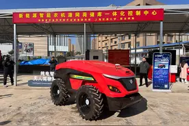 智慧农机大显身手，以科技为翼，让农业生产更高效、更智能图片