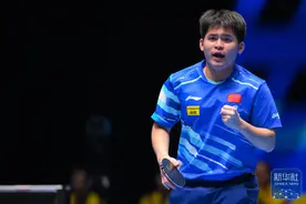 乒乓球世界杯｜林诗栋晋级四强图片