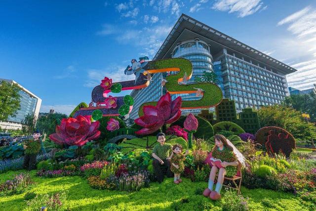 每一座花坛，都是中国！