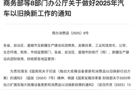 最高可补2万元！2025年汽车以旧换新政策细节来了！ 专家：对市场促进效果将比去年更明显图片