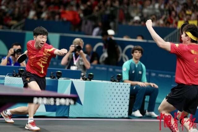 国乒奥运男团五连冠！马龙成中国第一位奥运六冠王