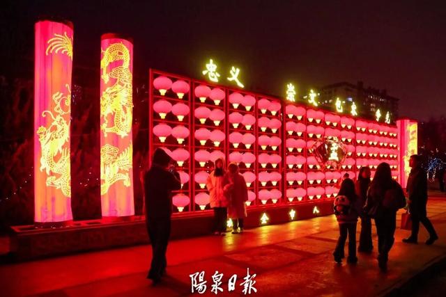 这样的阳泉，谁能不爱？2026桃河灯会高清大图来袭，美到窒息！