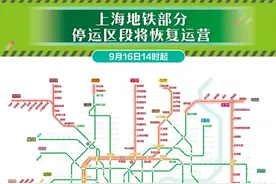 上海地铁8号线高架地面区段及磁浮线、浦江线全线14时起逐步恢复运营图片