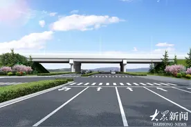 昔日“断头路”如今变通途，中建联合助力合肥路下穿青银高速实现通车图片