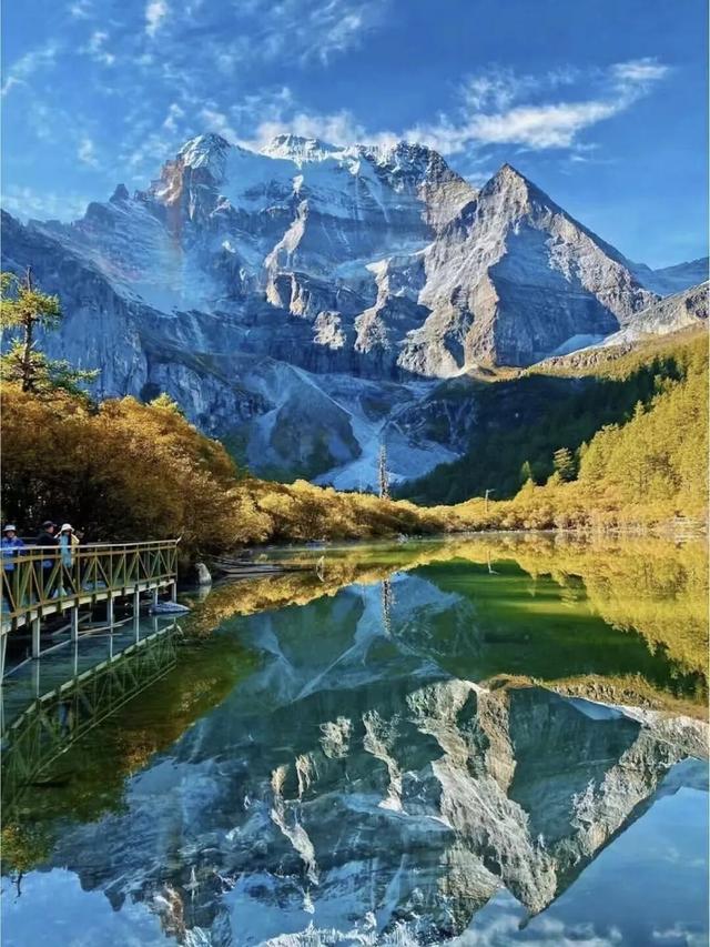 这里藏着的最美雪山，冬天超惊艳！