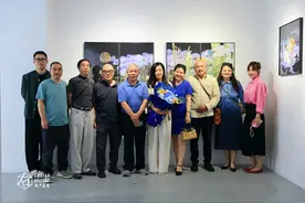 白夜——代瑞雪X李骏逸双个展在大千画廊开幕图片