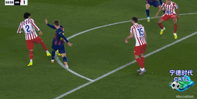 西甲：巴萨3-1逆转马竞