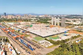 打造全球首例“传统铁路货站上盖的智慧物流园” 全国最大单体铁路物流中心二期开建图片