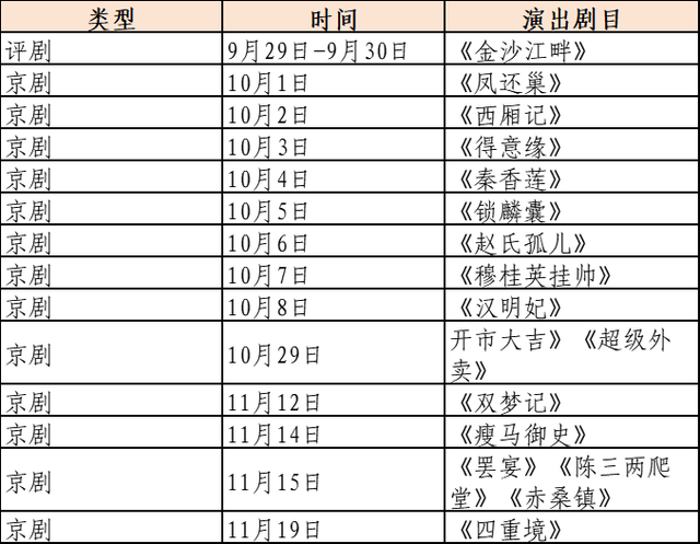 这个秋天，绝佳的线路、最全的剧目——10条“剧”有料的演艺旅游线路发布！