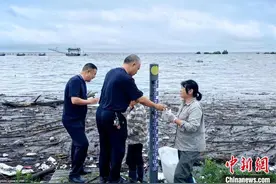 湖南洞庭湖周边地区开展汛期血吸虫病预防应对图片