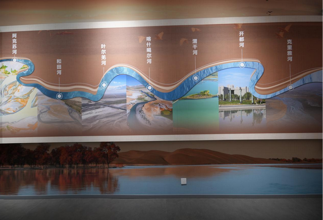 文化润疆丨新疆塔里木河展陈馆在阿拉尔开馆