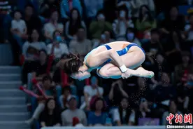 陈芋汐世界杯总决赛独揽三金图片