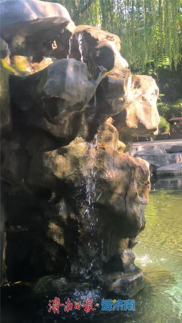 济南“月牙飞瀑”景色重现