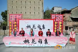 好热闹！桃花雅集，桃市潮集！一连九天，快来这里打卡→图片