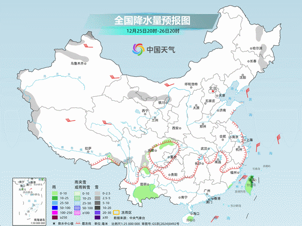 下周两股冷空气接连来袭 这些地方预报有跨年降雪
