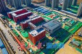 济南起步区教育布局再升级：起步区崔寨安置二区36班小学项目即将竣工图片