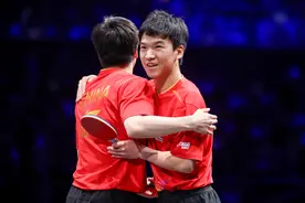 WTT常规挑战赛太原站：徐瑛彬/向鹏获男双冠军图片