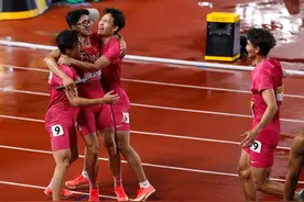 中国男子4X400米接力破全国纪录晋级世锦赛图片