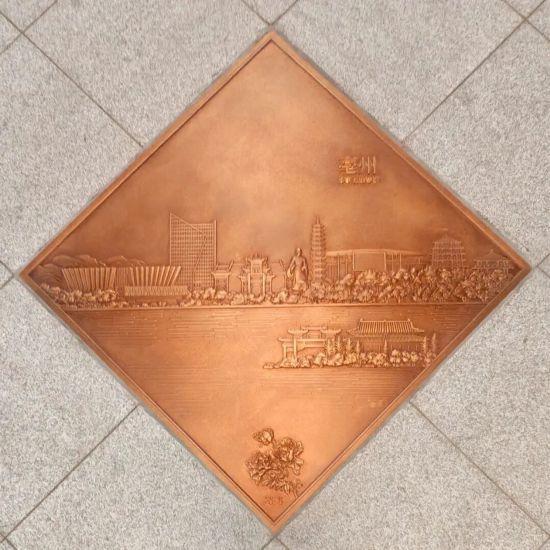 荟萃长三角地标和美景 方厅水院廊桥地刻已亮相