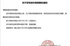 羽毛球成新晋“贵族运动”？部分品牌价格涨幅堪比黄金图片