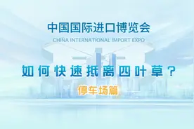 停车场这样往返“四叶草”最方便！这份进博会交通攻略请查收图片