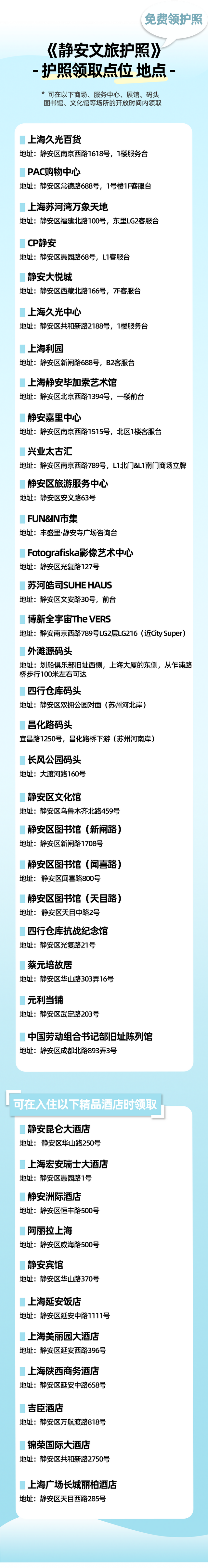 上海第1本文旅盲盒护照来了，免费领！